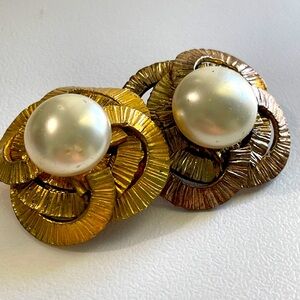 Vintage Chanel earrings with COA